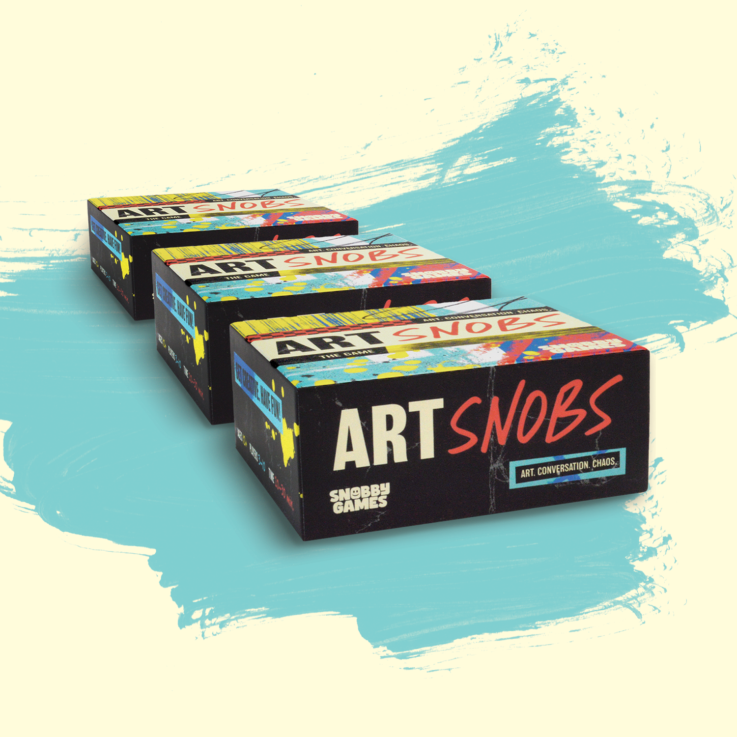 Art Snobs Party Game | Drawing & Bluffing Card Game for Adults